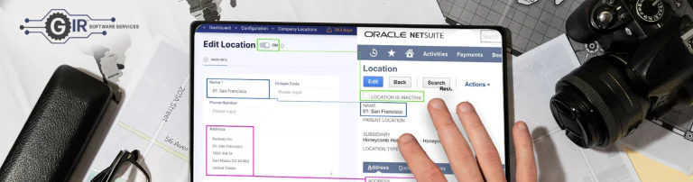 CUSTOM INVENTORY “LOCATIONS” WITH GIR SOFTWARE SERVICES AND YOUR NETSUITE ERP WEBSITE!